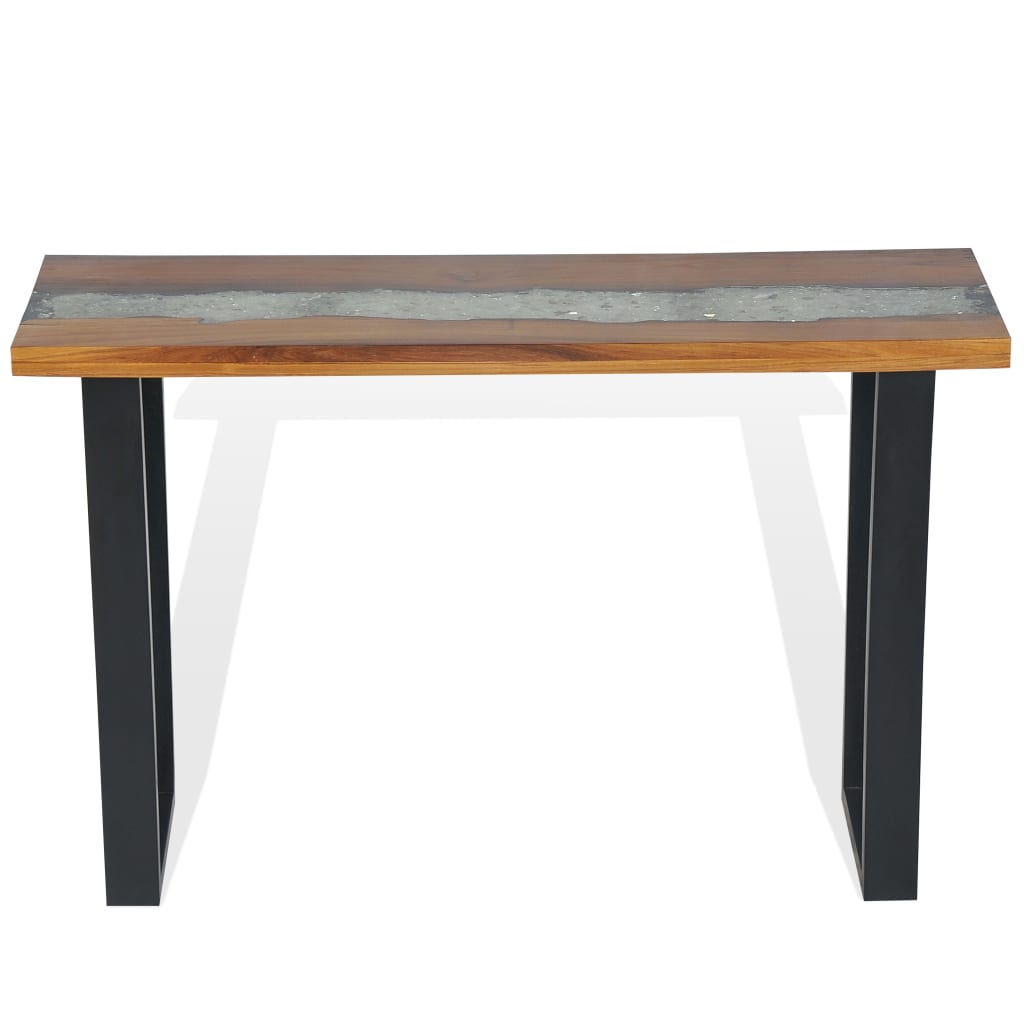 vidaXL Console Table Teak 100x35x75 cm