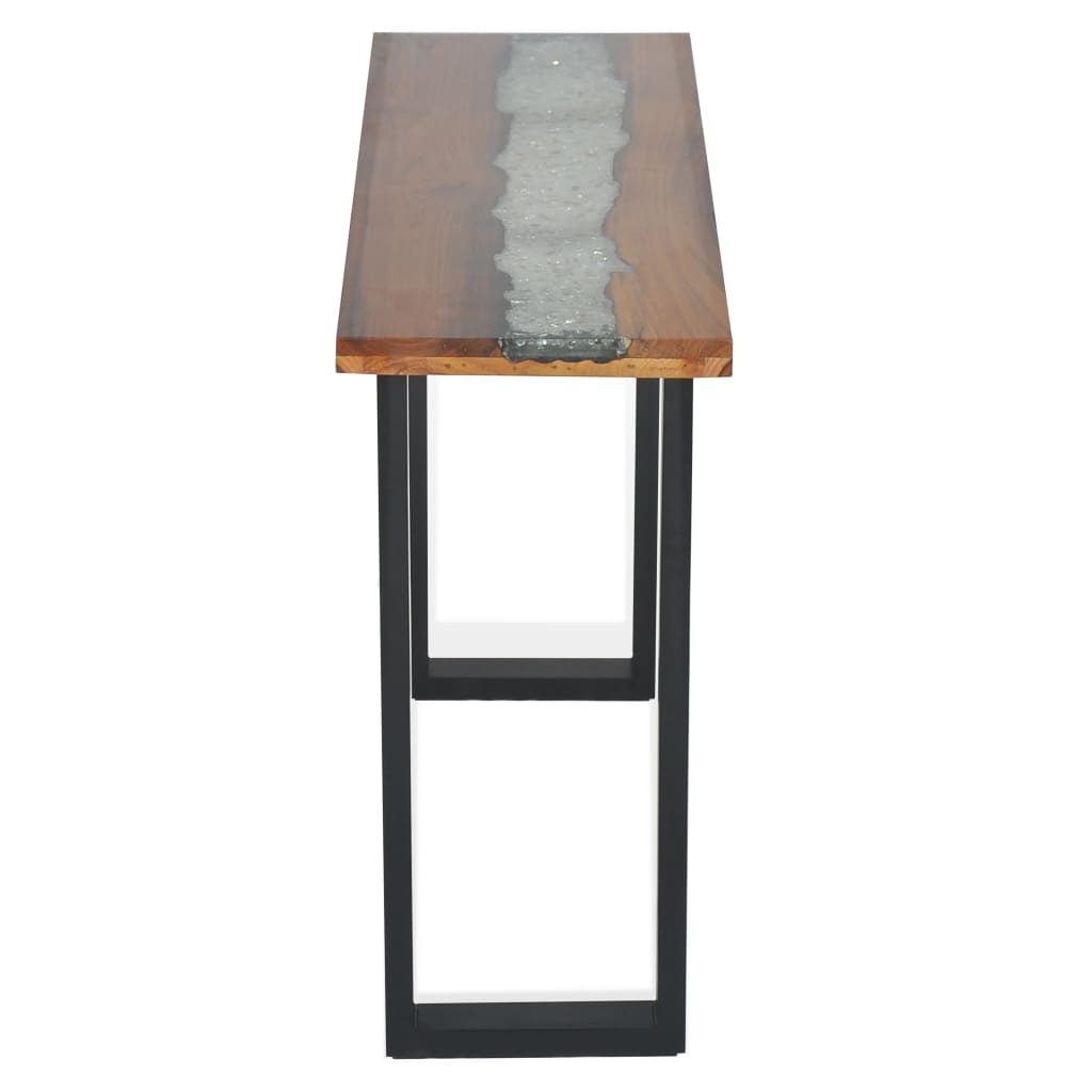 vidaXL Console Table Teak 100x35x75 cm