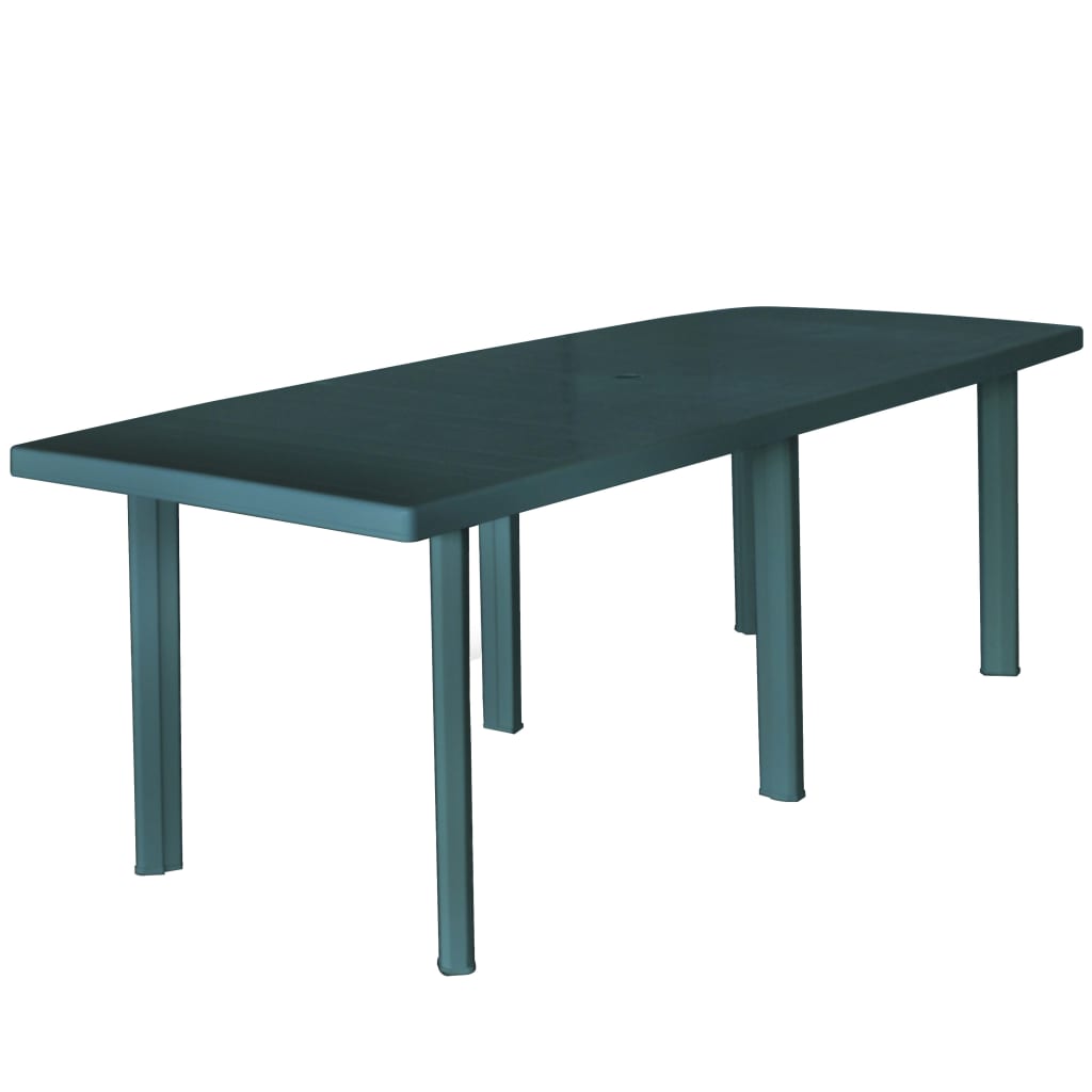 vidaXL Garden Table Anthracite 101x68x72 cm Plastic