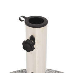 vidaXL Parasol Base Granite Rectangular 25 kg