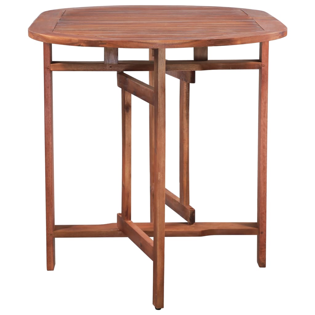 vidaXL Garden Table 120x70x74 cm Solid Acacia Wood