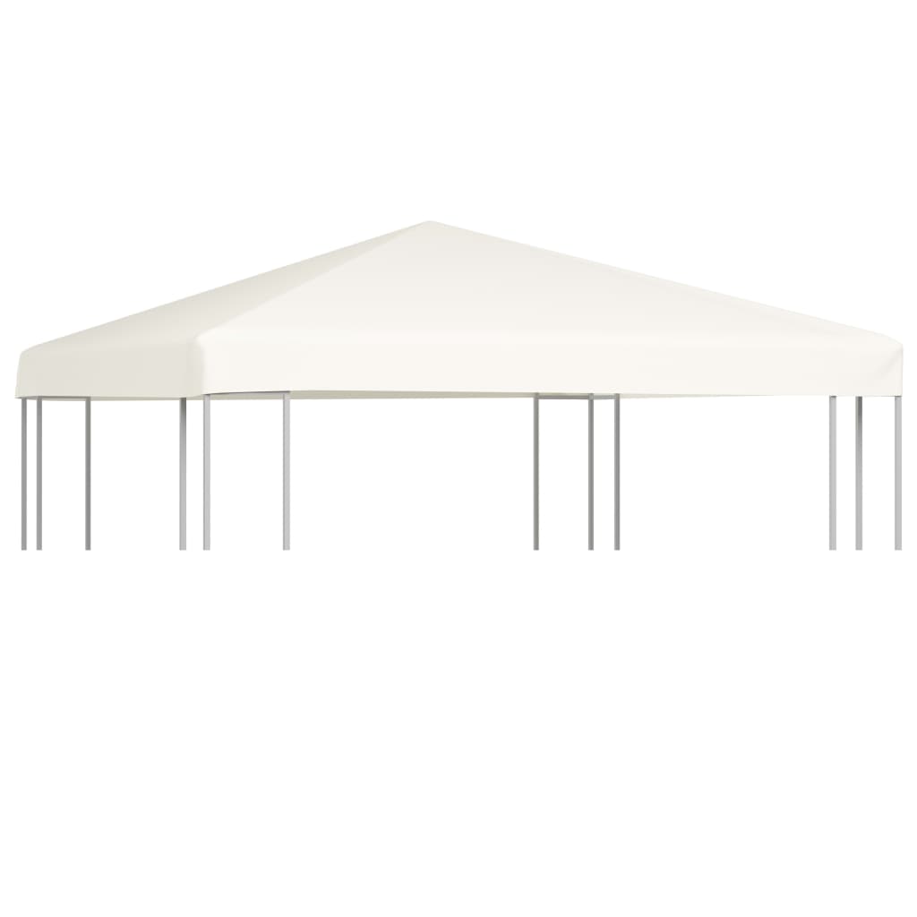 vidaXL Gazebo Top Cover 310 g/m² 4x3 m Beige