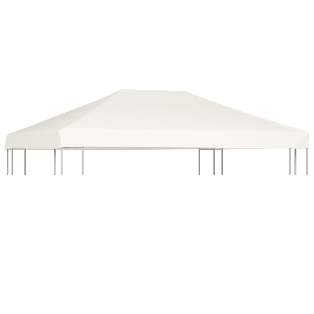 vidaXL Gazebo Top Cover 310 g/m² 4x3 m Beige