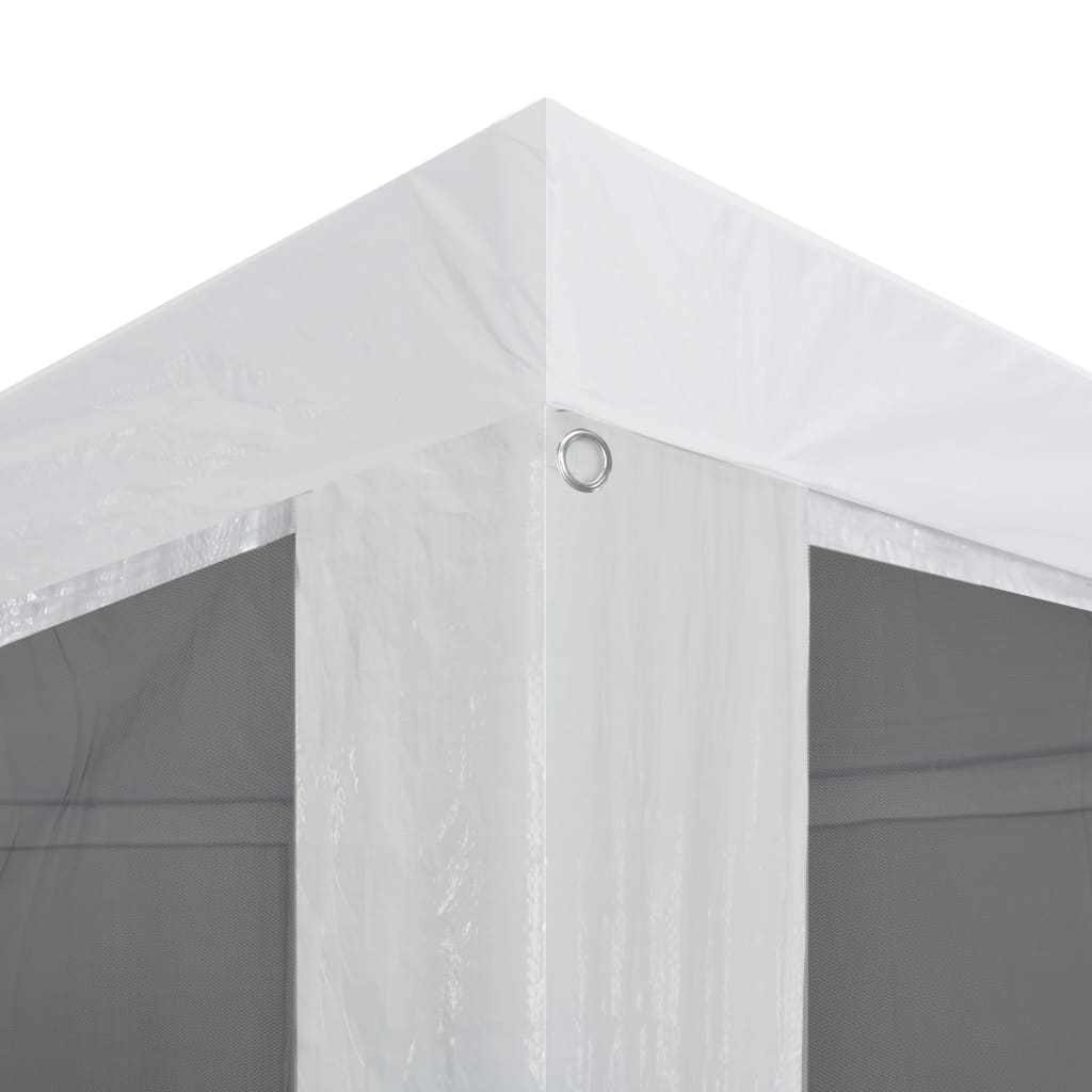 vidaXL Party Tent with 4 Mesh Sidewalls 3x3 m