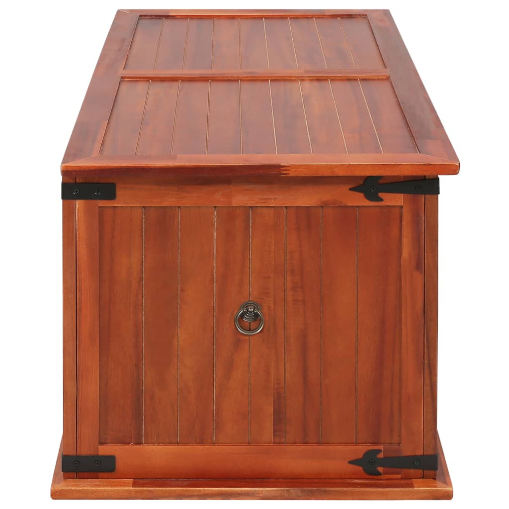 vidaXL Storage Chest 60x25x22 cm Solid Acacia Wood