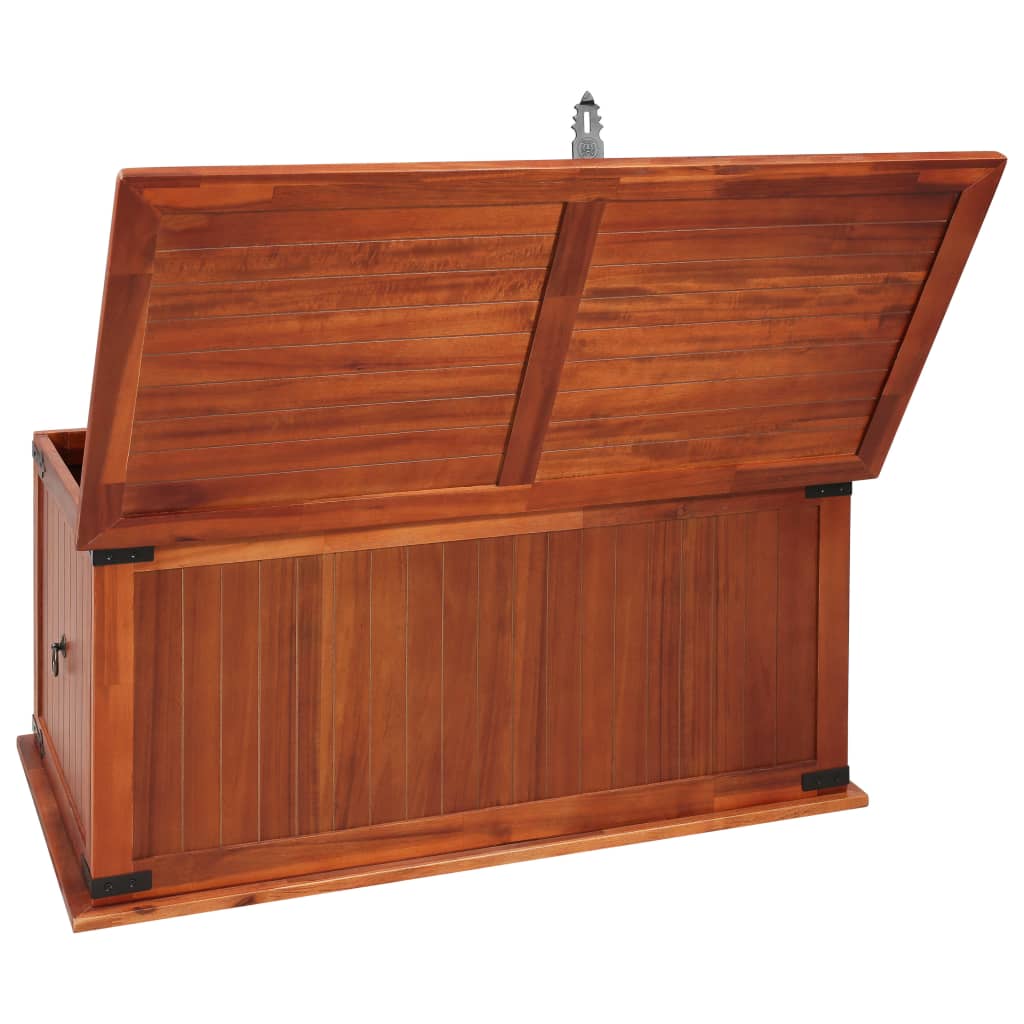 vidaXL Storage Chest 60x25x22 cm Solid Acacia Wood