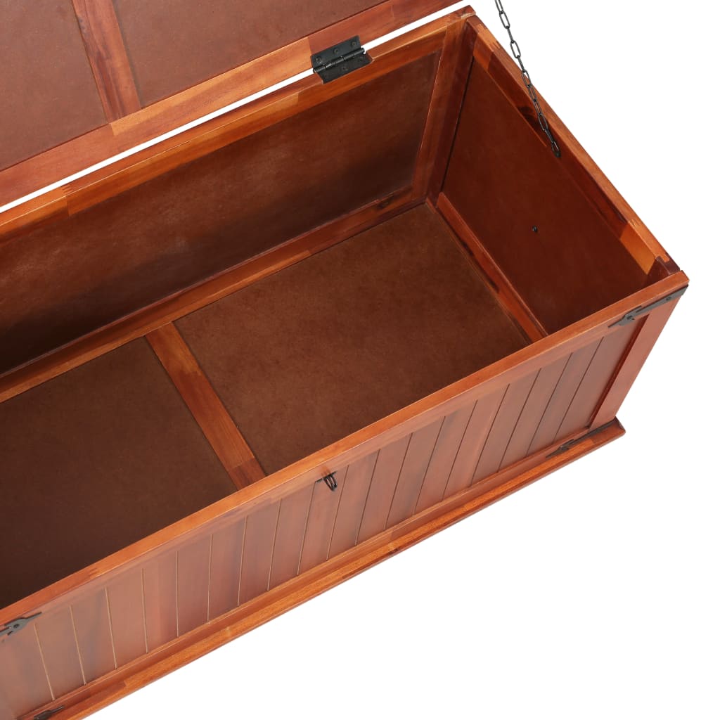 vidaXL Storage Chest 60x25x22 cm Solid Acacia Wood