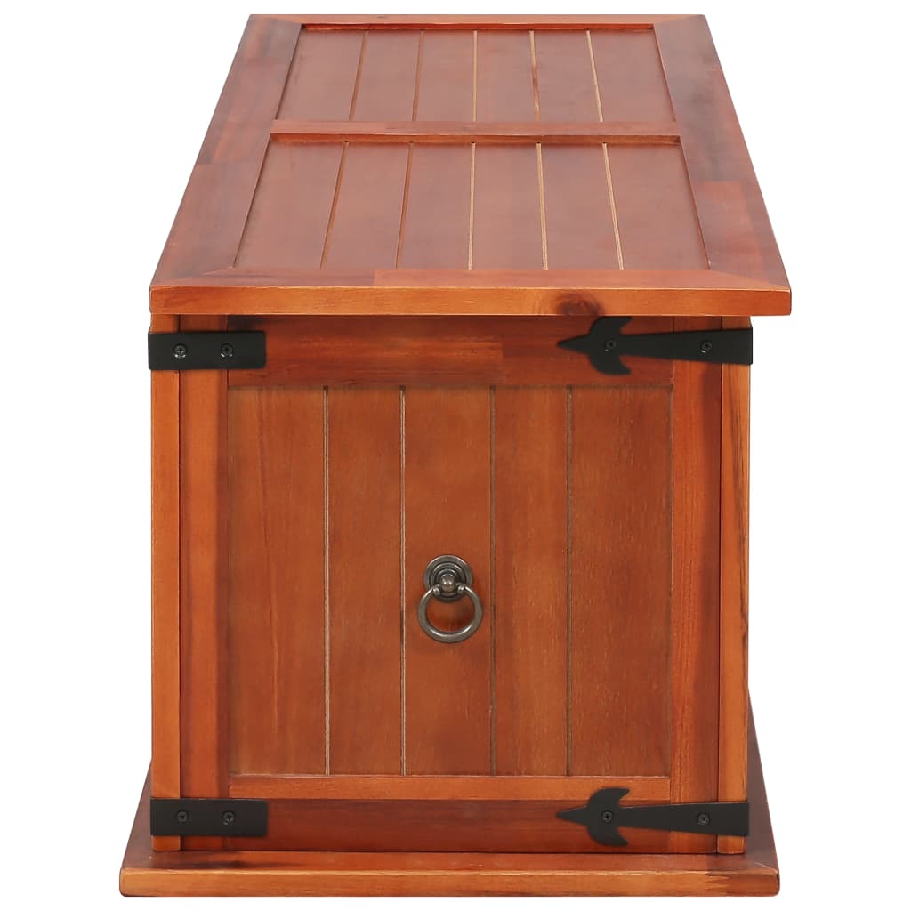 vidaXL Storage Chest 60x25x22 cm Solid Acacia Wood