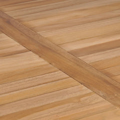 vidaXL Garden Table 80x80x77 cm Solid Teak Wood