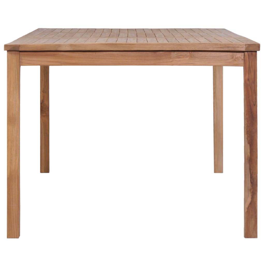 vidaXL Garden Table 150x90x77 cm Solid Teak Wood