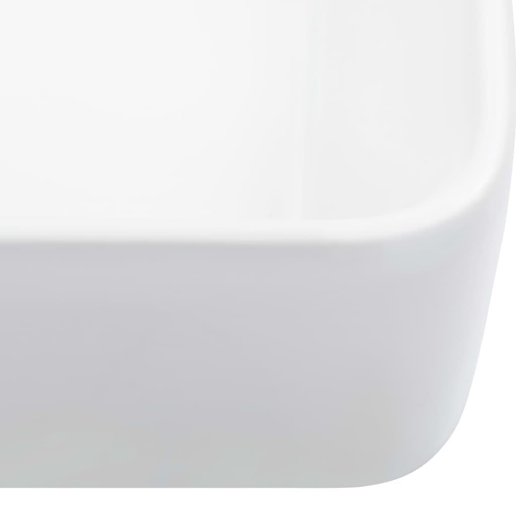 vidaXL Wash Basin 40x30x13 cm Ceramic Black