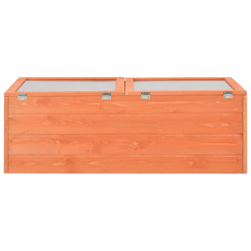 vidaXL Greenhouse Wood 180x57x62 cm
