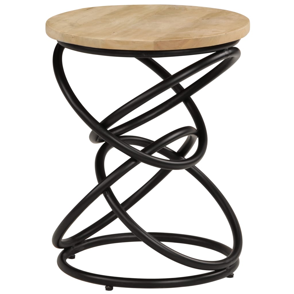 vidaXL End Table Solid Mango Wood 40x50 cm