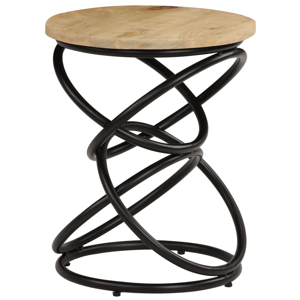 vidaXL End Table Solid Mango Wood 40x50 cm