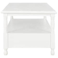 vidaXL Coffee Table White 100x55x45 cm Wood