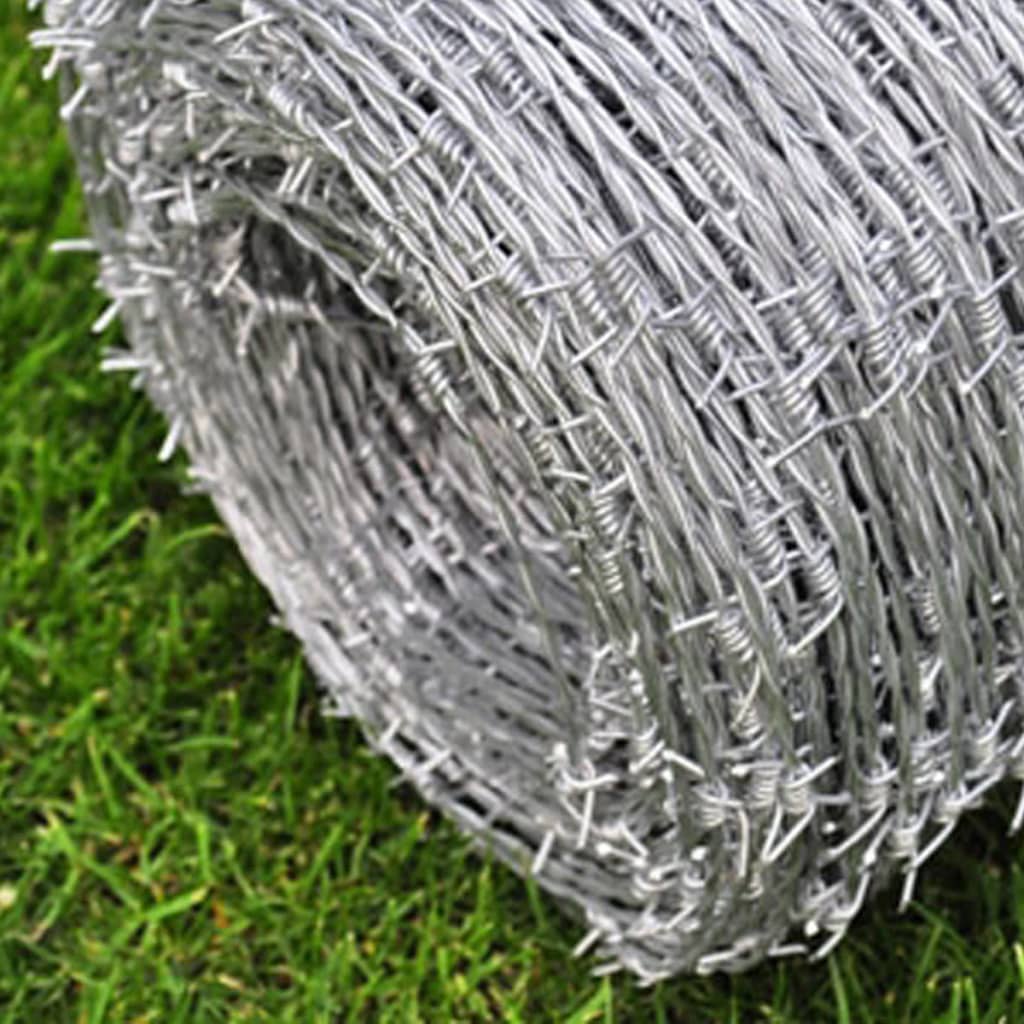 vidaXL Barbed Wire 500 m.