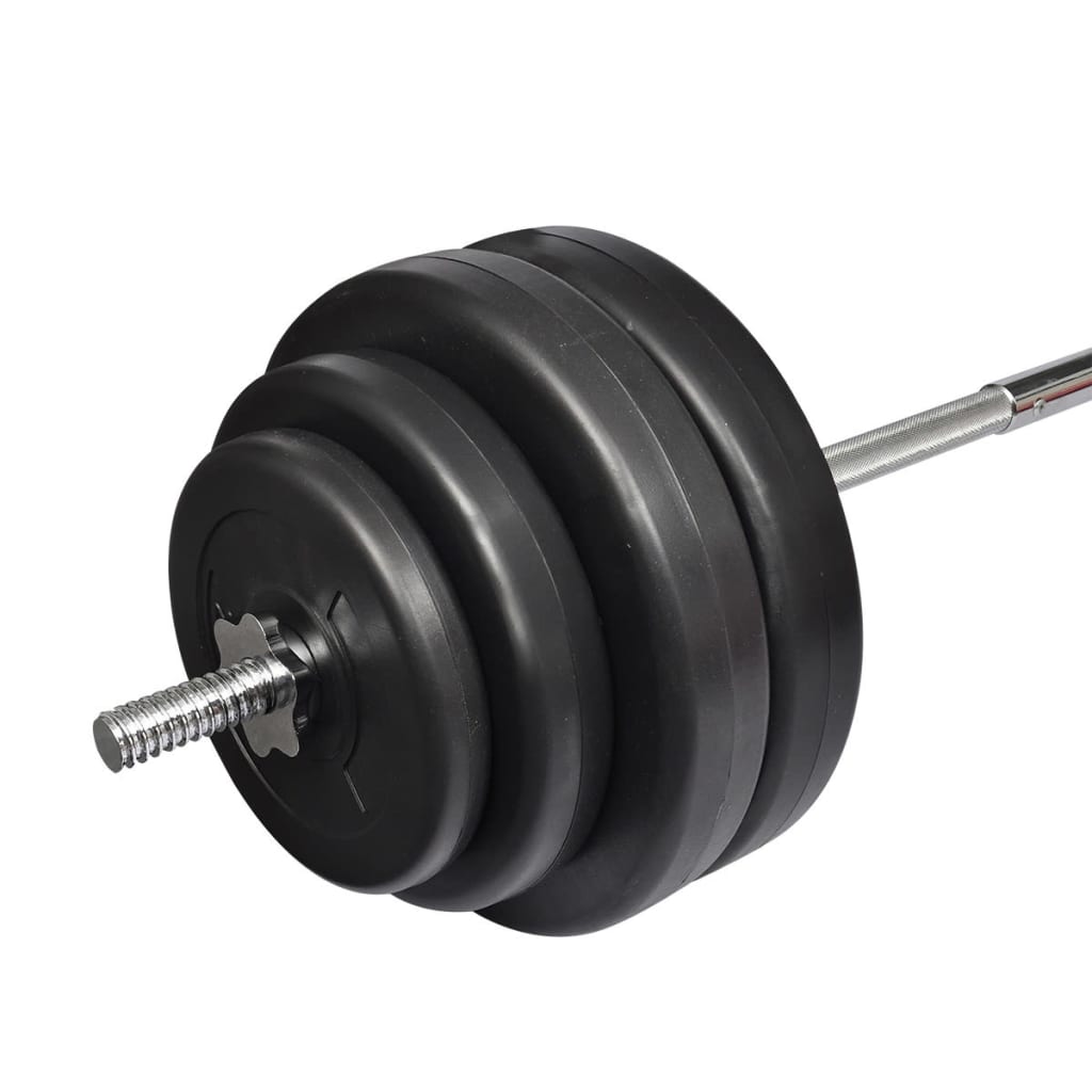 vidaXL Barbell with Plates Set 60 kg