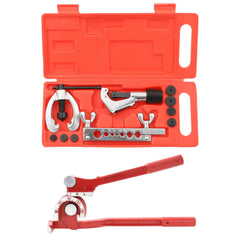 vidaXL Flaring Tool Kit Set Tube Bender Pipe Repair With Case