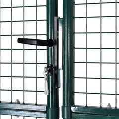 vidaXL Garden Mesh Gate Fence Door Wall Grille 289 x 175 cm