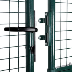 vidaXL Garden Mesh Gate Fence Door Wall Grille 289 x 175 cm