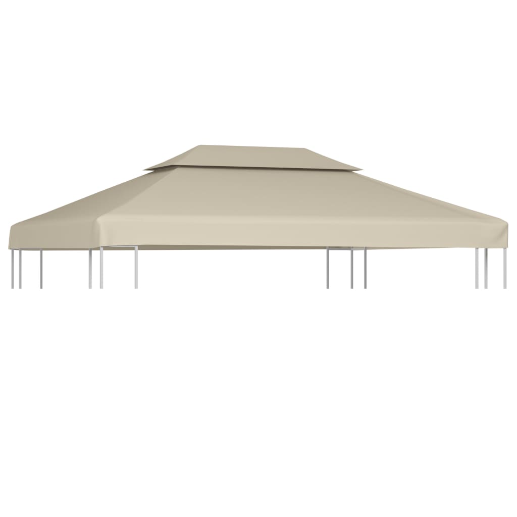 Gazebo Cover Canopy Replacement 310 g / m² Green 3 x 4 m