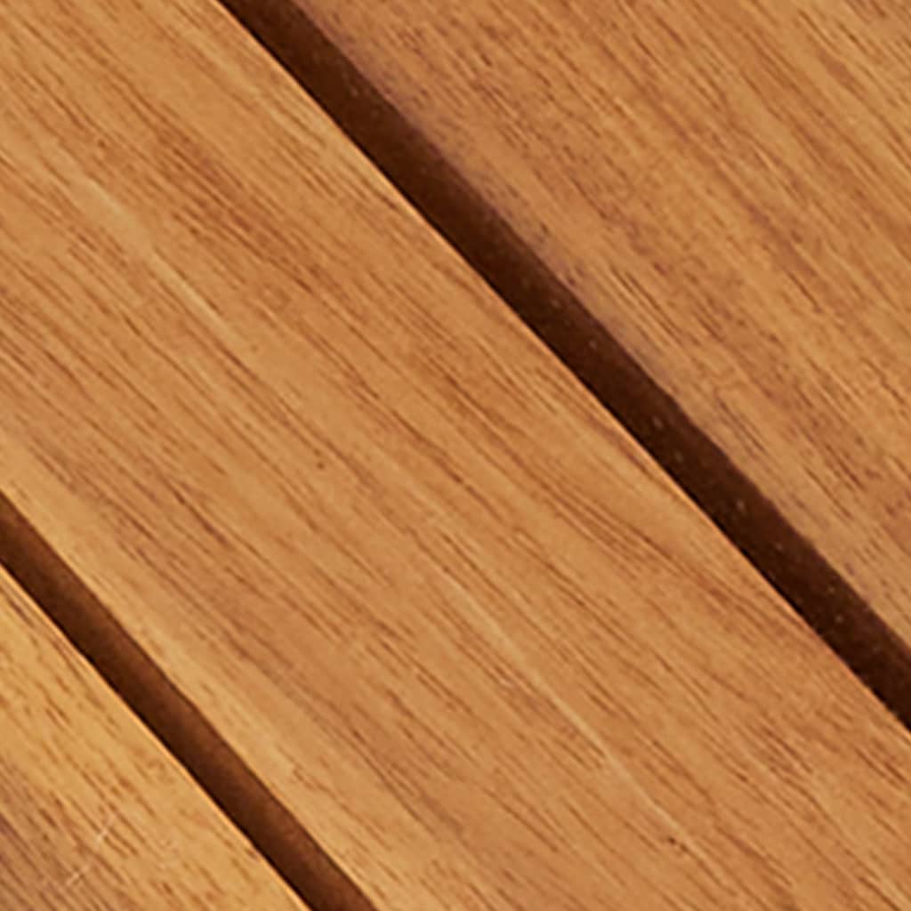 vidaXL Decking Tiles Vertical Pattern 30 x 30 cm Acacia Set of 30