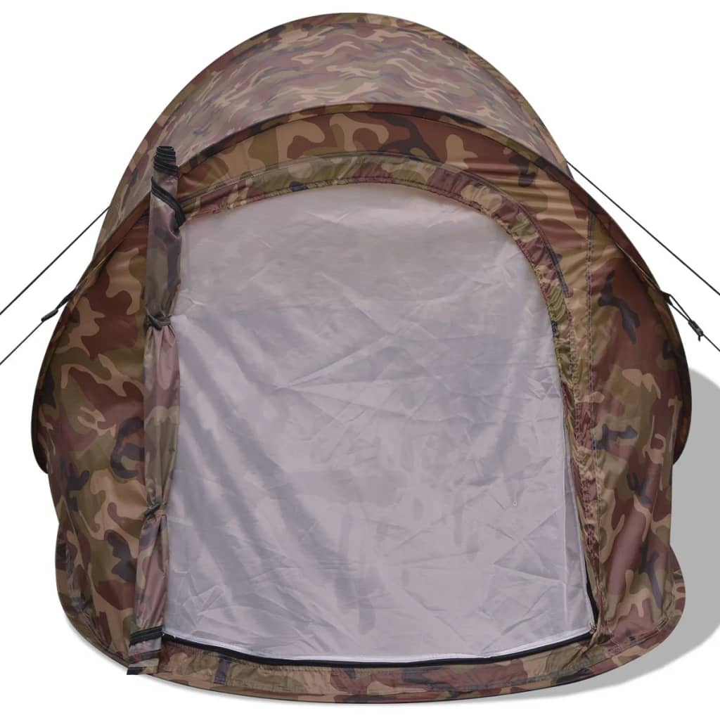 vidaXL 2-person Pop-up Tent Camouflage