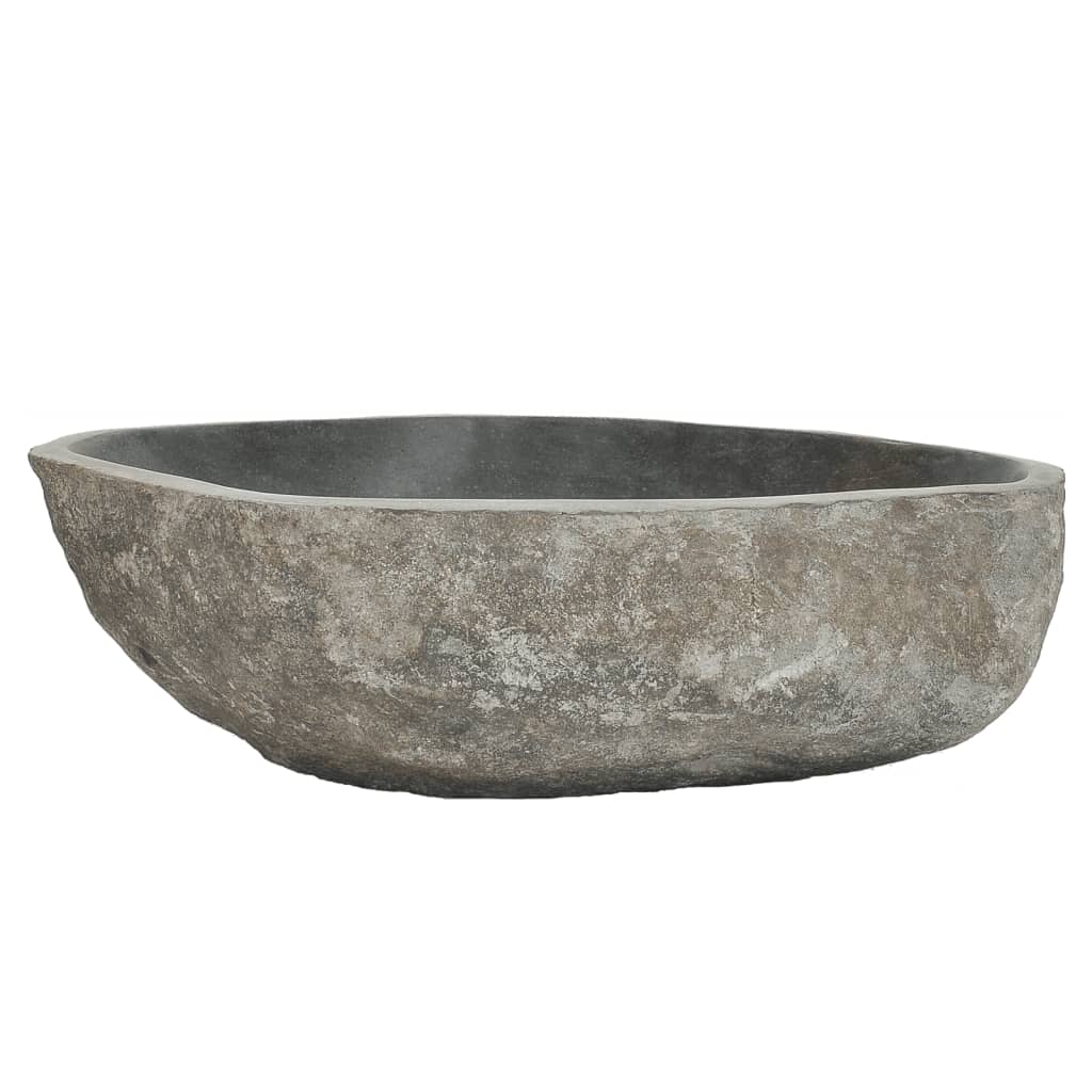vidaXL Basin River Stone Oval (37-46)x(29-36) cm