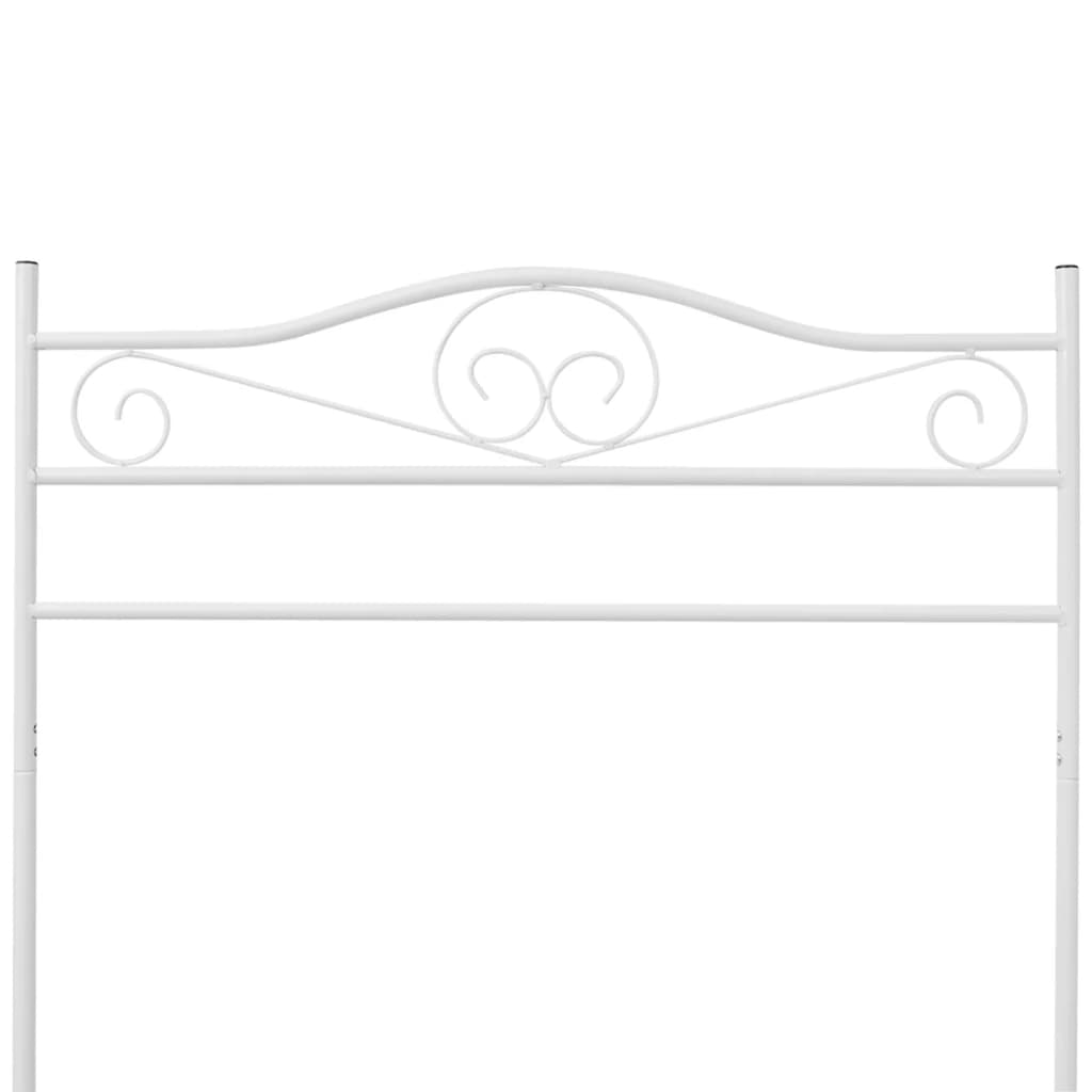 vidaXL Clothing Rack White Steel