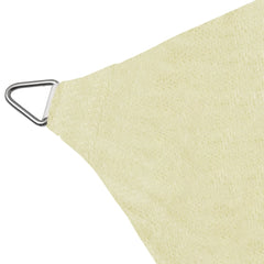 vidaXL Sunshade Sail HDPE Rectangular 4x6 m Cream