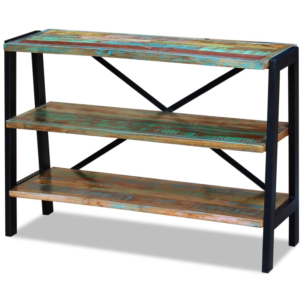 vidaXL Sideboard 3 Shelves Solid Reclaimed Wood