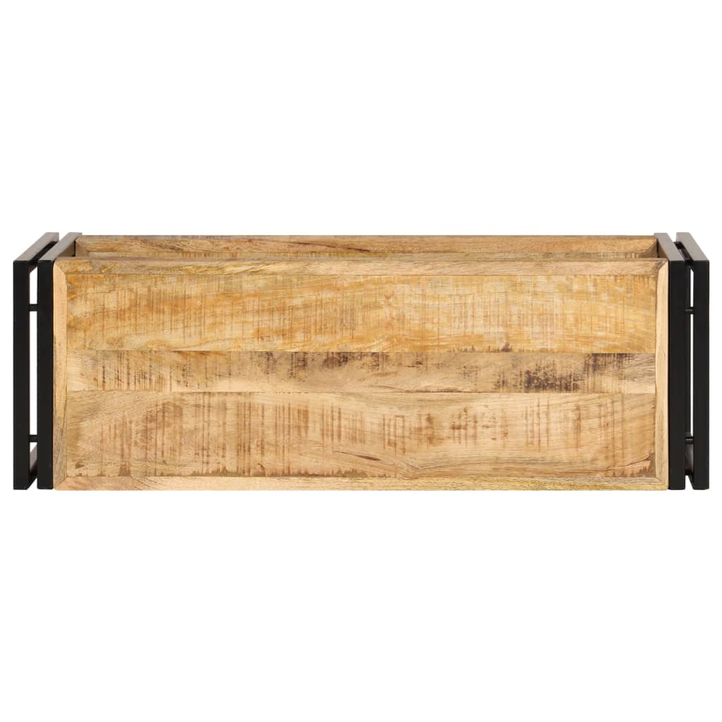 vidaXL TV Cabinet 90x30x40 cm Solid Mango Wood