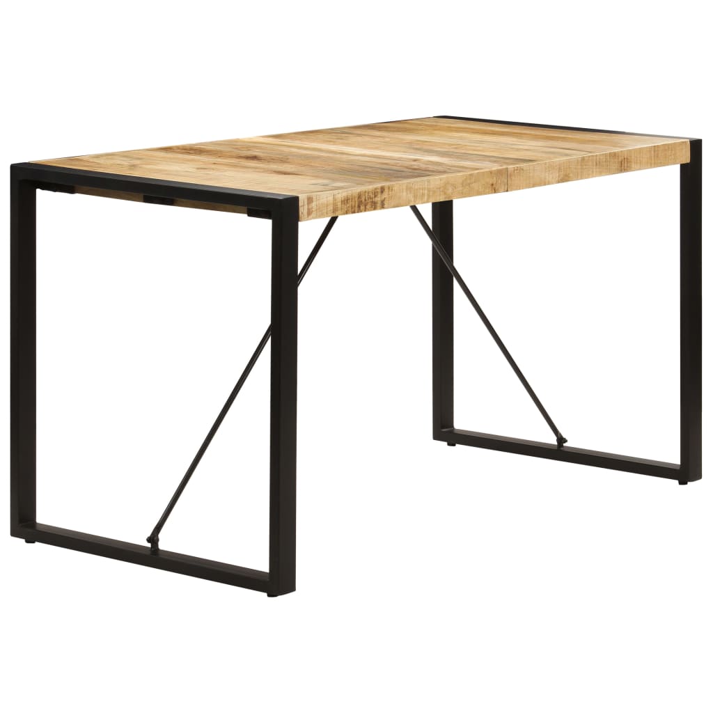 vidaXL Dining Table 160x80x75 cm Solid Mango Wood