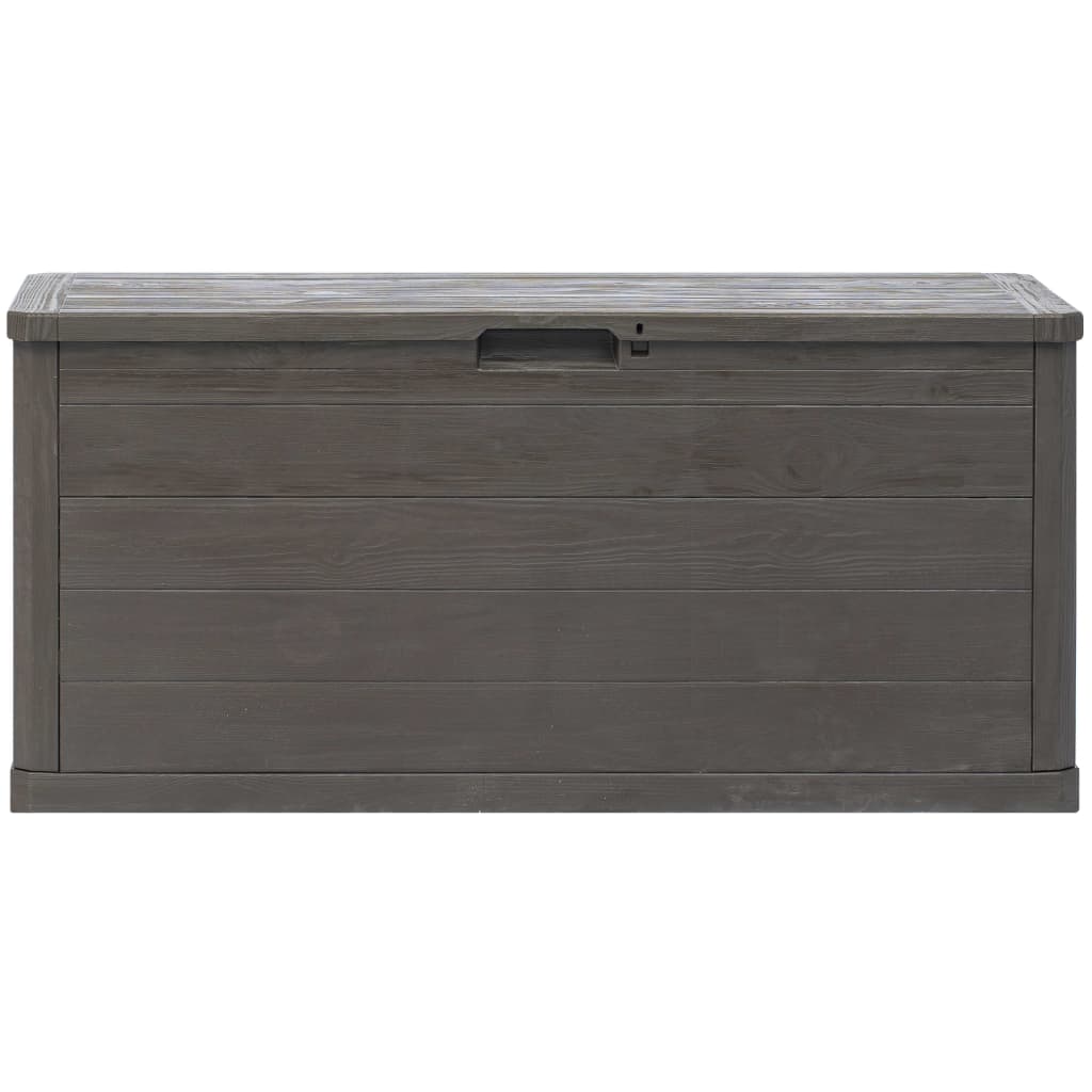 vidaXL Garden Storage Box 90 L Brown