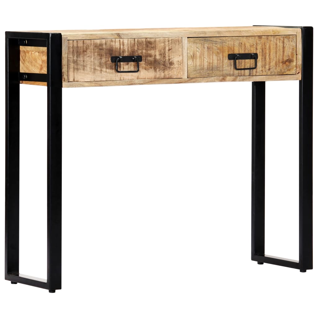 vidaXL Console Table 90x30x75 cm Solid Mango Wood