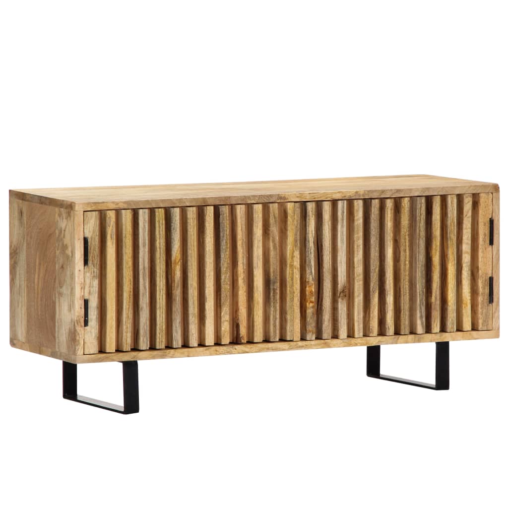 vidaXL TV Cabinet 90x30x40 cm Solid Mango Wood