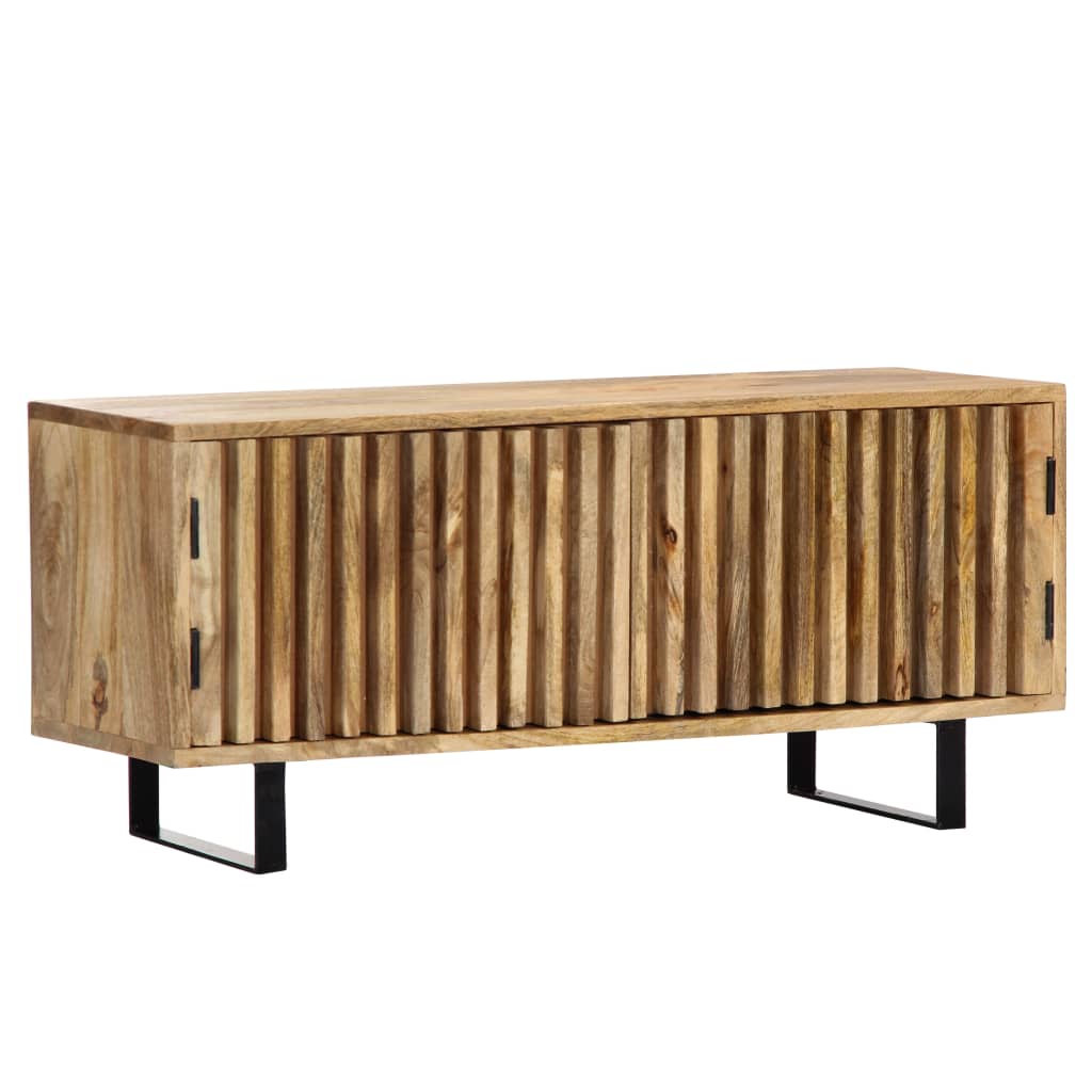 vidaXL TV Cabinet 90x30x40 cm Solid Mango Wood