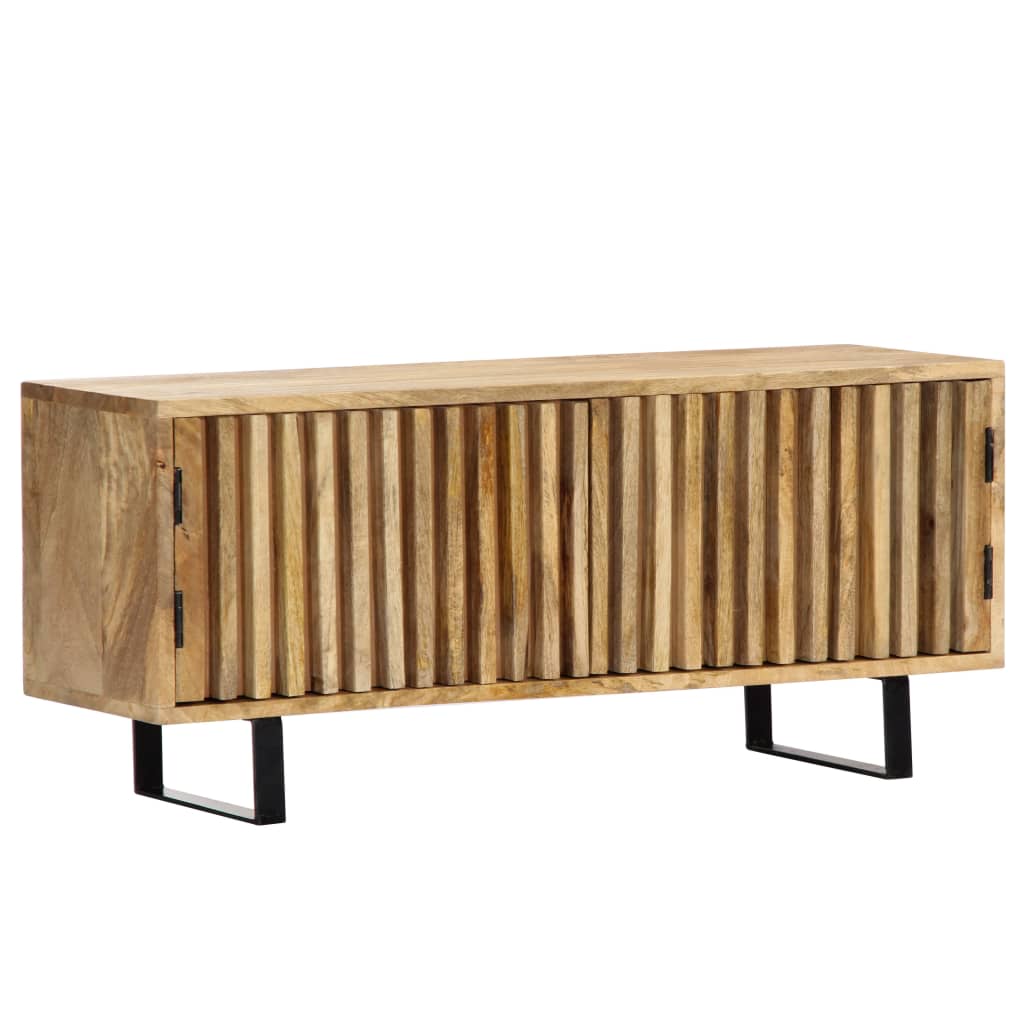 vidaXL TV Cabinet 90x30x40 cm Solid Mango Wood