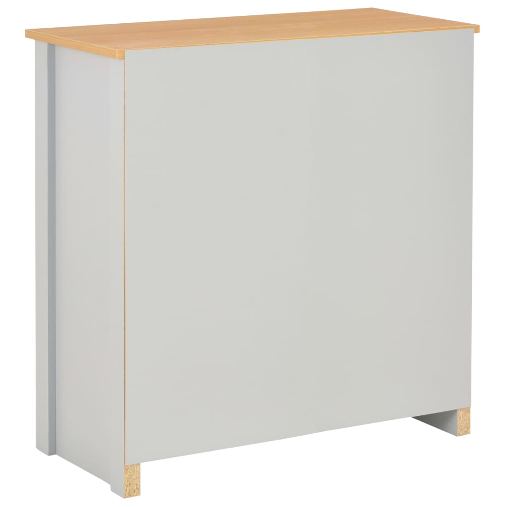 vidaXL Sideboard Grey 79x35x81 cm