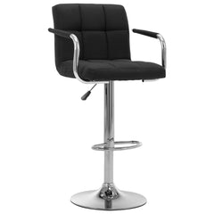 vidaXL Bar Stool Brown Fabric