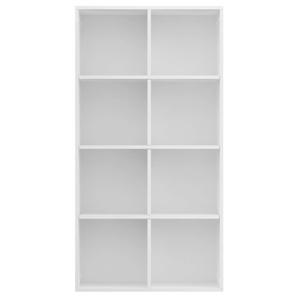 vidaXL Book Cabinet/Sideboard Black 66x30x130 cm Engineered Wood