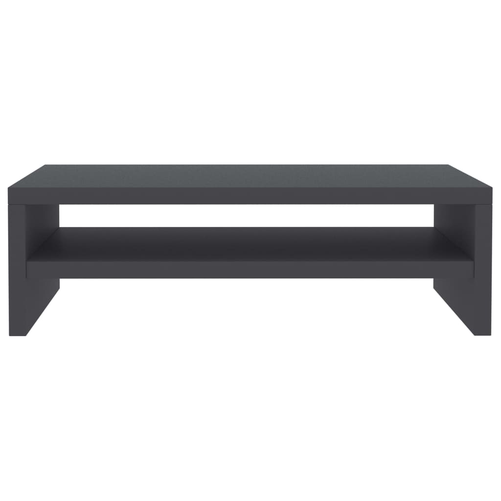 vidaXL Monitor Stand Black 42x24x13 cm Engineered Wood