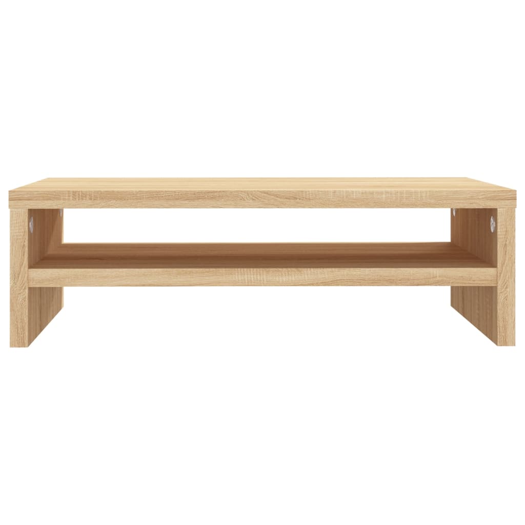 vidaXL Monitor Stand Black 42x24x13 cm Engineered Wood