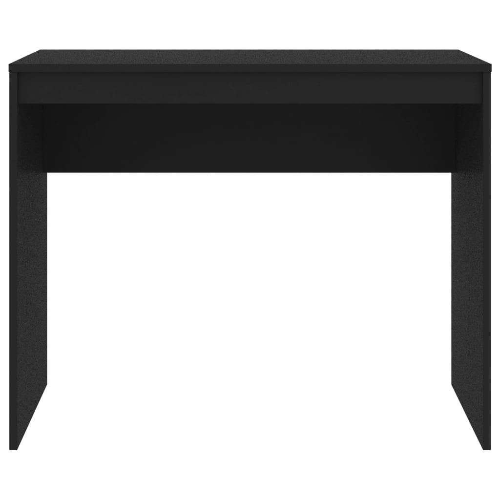 vidaXL Desk Black 90x40x72 cm Engineered Wood