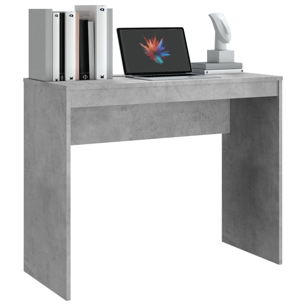 vidaXL Desk Black 90x40x72 cm Engineered Wood