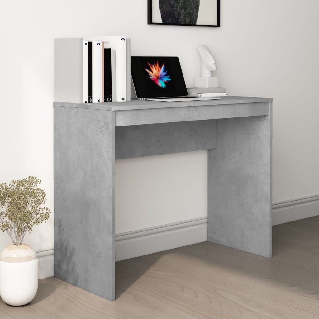 vidaXL Desk Black 90x40x72 cm Engineered Wood