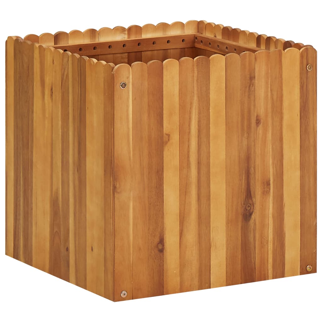 vidaXL Garden Raised Bed 150x30x25 cm Solid Acacia Wood