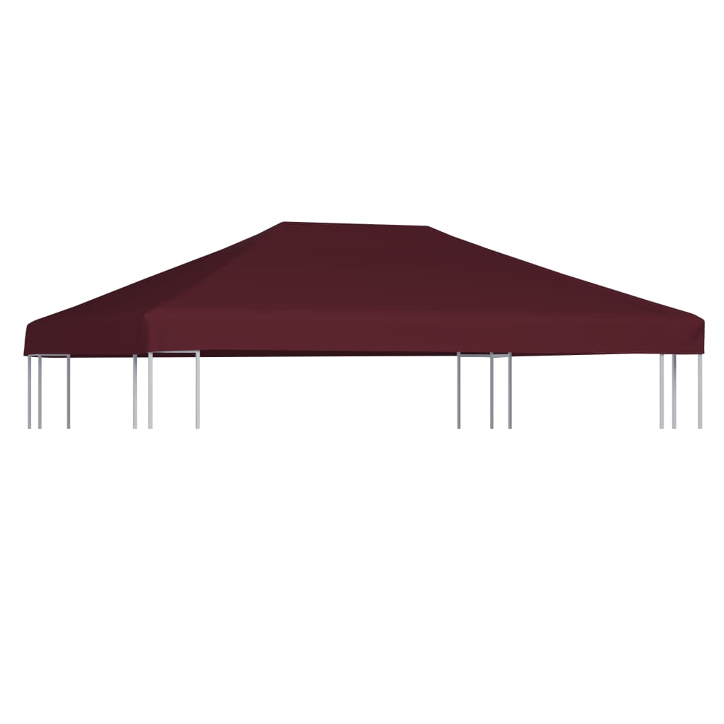 vidaXL Gazebo Top Cover 310 g/m² 3x4 m Terracota