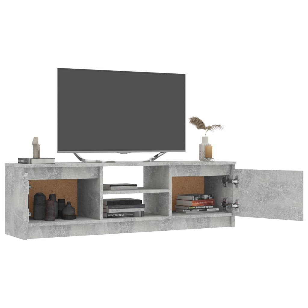 vidaXL TV Cabinet Black 120x30x35.5 cm Engineered Wood