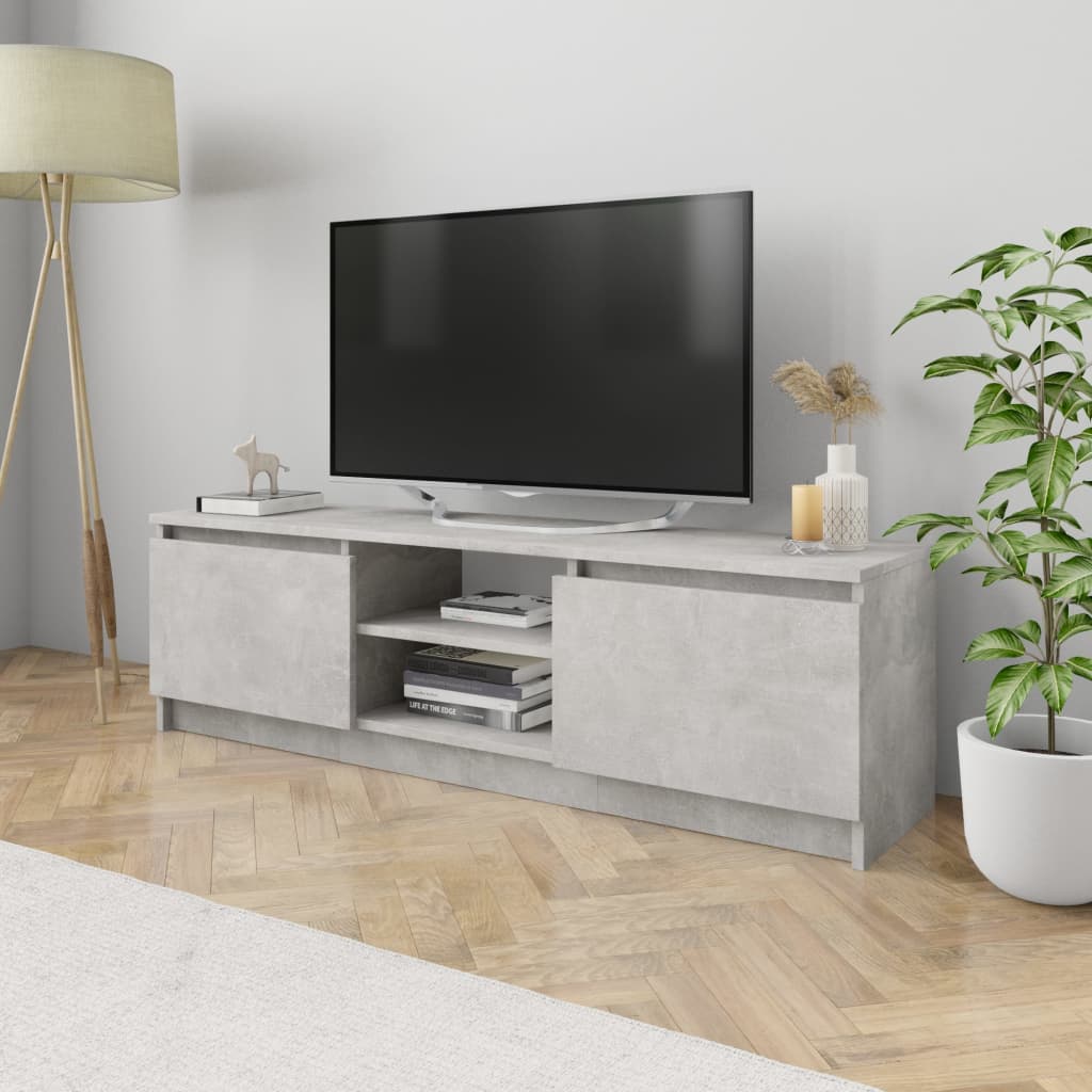 vidaXL TV Cabinet Black 120x30x35.5 cm Engineered Wood